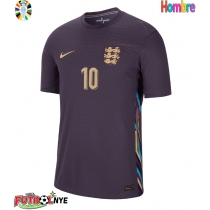 Camiseta Inglaterra Jude Bellingham #10 Visitante Equipación Eurocopa 2024 manga corta